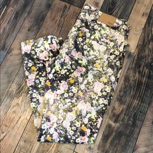 Made well Floral Skinny Jeans Size 30